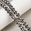 Tibetan Style dZi Beads Strands G-G328-A06-8mm-1