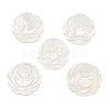 Natural White Shell Carved Pendants SSHEL-B006-02-1