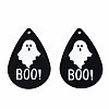 Spray Painted Iron Pendants X-IFIN-T016-64-2