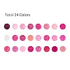 288G 24 Colors Glass Seed Beads SEED-JQ0005-01G-2mm-2