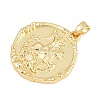 Brass Pendants KK-I453-02G-01-2