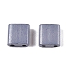 2-Hole Baking Paint Glass Seed Beads SEED-S023-17C-34-3