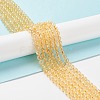 Natural Citrine Beads Strands G-E326-6mm-02-2