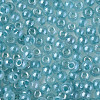 6/0 Imitation Jade Glass Seed Beads SEED-N004-006-20-3