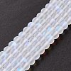 Synthetic Moonstone Beads Strands G-E573-01A-08-6