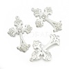Alloy Rhinestone Cross Big Pendants LS-ALRI-1475-S-RS-2