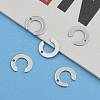 Tarnish Resistant 304 Stainless Steel Letter Charms STAS-O072-C-6