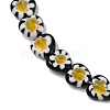 Handmade Millefiori Lampwork Beads Strands LAMP-G166-15I-3