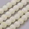 Electroplate Glass Beads Strands EGLA-S134-4mm-A01-1