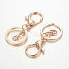 Iron Keychain Clasp Findings PALLOY-J682-03KCG-1