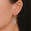 100pcs 10 Styles Tibetan Style Alloy Pendants TIBEP-CJ0001-42-6