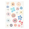 Waterproof Plastic Self Adhesive Stickers DIY-F064-13E-2