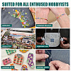 6Bundles 6 Colors Polyester Embroidery Floss OCOR-YW0001-24D-6