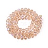 Electroplate Glass Beads Strands EGLA-A044-T8mm-L20-3