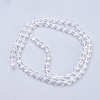 Glass Beads Strands GC890Y-3-2