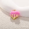 Brass Enamel Pendants PW-WGF904E-03-1