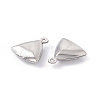 Non-Tarnish 304 Stainless Steel Pendants STAS-C057-09P-2