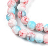 Baking Paint Glass Beads Strands DGLA-N003-6mm-C03-4