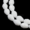 Opaque Solid Color Beads Strands EGLA-N013-P8mm-D02-3