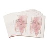 Coated Paper Sealing Stickers DIY-F085-03B-1