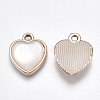 UV Plating Acrylic Pendants OACR-T005-65KC-2