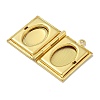 Brass Locket Pendants X-KK-Q019-11G-2