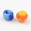 12/0 Opaque Colours Seep Glass Beads SEED-J019-02-3