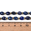 Natural Lapis Lazuli Beads Strands G-N342-35-8x6-10-5