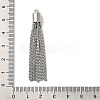 Brass Box Chains Tassels Pendant KK-K276-02P-3