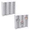 2 Sets 36 Grids PVC Plastic Inkpad Storage Holder ODIS-UN0001-15B-1
