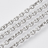 Tarnish Resistant 304 Stainless Steel Cable Chains STAS-R100-11-4