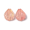 Dyed & Heated Glass Pendants GLAA-B009-03F-2