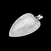 Natural Quartz Crystal Pendants G-F820-04P-16-2