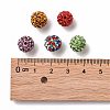 Pave Disco Ball Beads X1-RB-A130-10mm-M-3