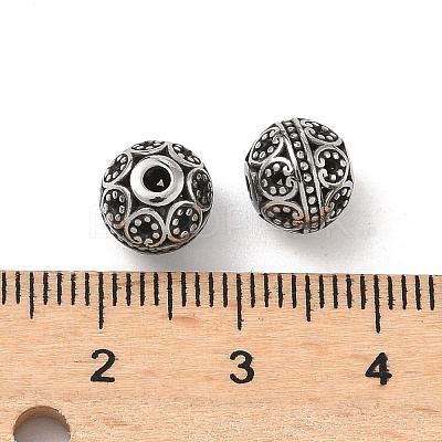 Retro 316 Surgical Stainless Steel Beads STAS-L307-17AS-17-1