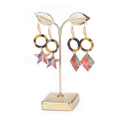 Iron Earring Displays X-EDIS-L006-02G-1
