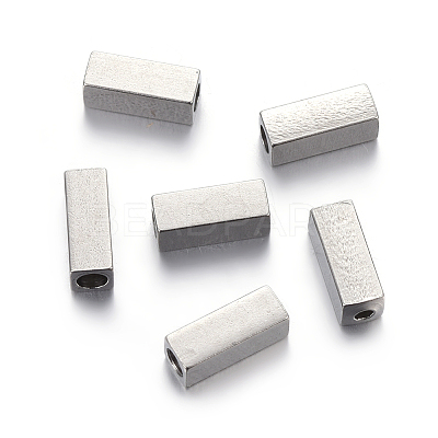 Non-Tarnish 201 Stainless Steel Beads X-STAS-P223-08P-1