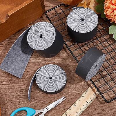 Flat Microfiber Imitation Leather Cord LC-WH0006-07C-02-1
