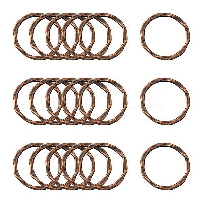 Tibetan Style Linking Rings LS-PALLOY-A017-R-FF-1