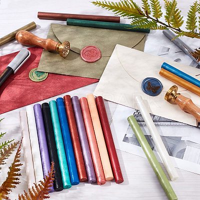 Sealing Wax Sticks DIY-WH0003-G15-1
