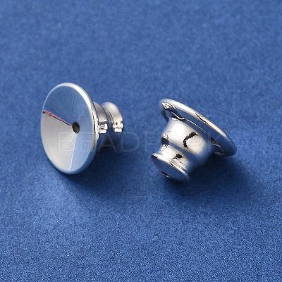 Rack Plating Brass Ear Nuts KK-G480-06S-1