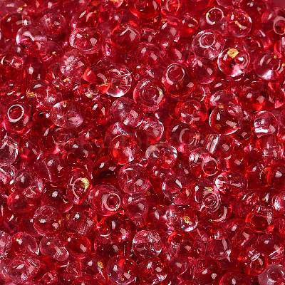 6/0 Spray Paint Fringe Glass Seed Beads X1-SEED-H003-11F-1