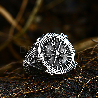 304 Stainless Steel Finger Rings for Men FS-WG78993-15-1