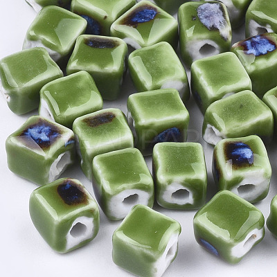Handmade Porcelain Beads PORC-S498-37E-1