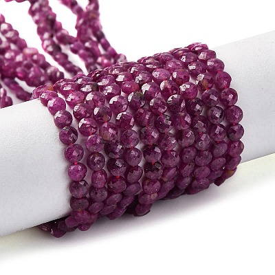 Natural Ruby Beads Strands X-G-F785-A02-02-1