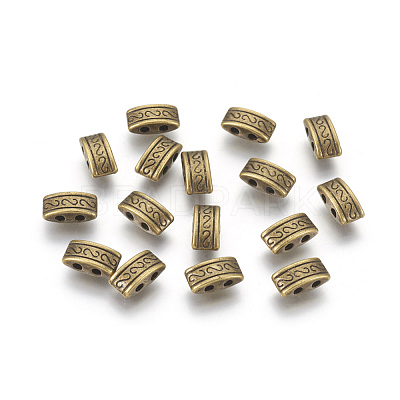 Tibetan Style Alloy Multi-Strand Links X-TIBEB-AB0781Y-AB-NF-1