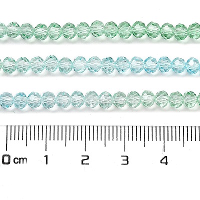 Transparent Painted Glass Beads Strands LS-DGLA-A034-T3mm-A16-1