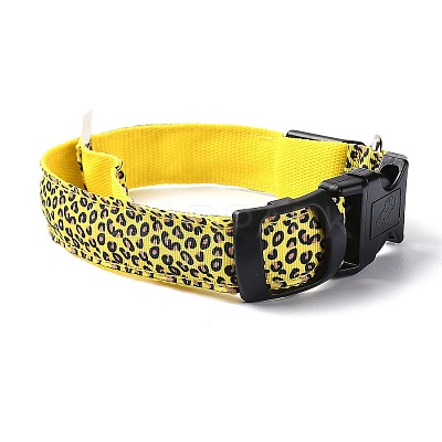 Adjustable Polyester LED Dog Collar MP-H001-A15-1