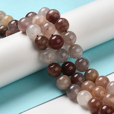 Natural Strawberry Quartz Beads Strands G-H298-A03-04-1