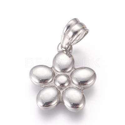 Tarnish Resistant 304 Stainless Steel Pendants STAS-E449-74P-1